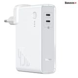  Cốc sạc nhanh kiêm pin sạc dự phòng Baseus GaN Power Station 45W 2 in 1 PD/QC3.0 (10000mAh , Type C/USB Quick Charge,Travel Charger & Powerbank ) 