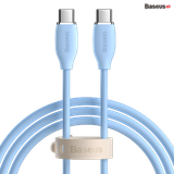  Cáp Sạc Nhanh Type-C to Type-C 100W Baseus Jelly Liquid Silica Gel Fast Charging Data Cable 