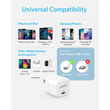  Củ Sạc Nhanh 1C ANKER PowerPort III A2149 20W (GaN Charger) 