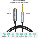  Cáp âm thanh AUX nối dài CHOETECH AUX001/AUX002 AUX3.5mm Male to Female Audio Cable (1.5m/2m) 