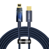  Cáp Sạc nhanh Tự Ngắt Gen2 Baseus Explorer Series cho iPhone/iPad (Type C to Lightning Auto Power-Off, PD 20W Fast Charging Data Cable) 