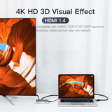  Bộ chuyển đổi HDMI 3 In 1 VENTION AFJH0 (HDMI1.4, With Audio Separation) 