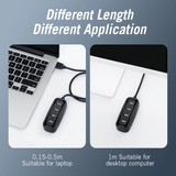  HUB Mở Rộng Đa Năng USB2.0 VENTION VAS-J43 (480Mbps, 4*USB2.0) 