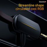  Bộ chia cổng Lightning 1 thành 2 + Audio AUX3.5mm chuyên dùng cho Game thủ Baseus L47 cho iPhone/ iPad ( Lightning Male to Dual Lightning  3.5mm Female 3 in 1 Adapter) 