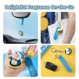  Móc Chìa Khoá Kèm Khuếch Tán Hương Thơm ROCK Doraemon Aroma Diffuser Key Chain (Sudden Appear / Passing Through) 