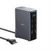 Trạm Sạc Đa Năng 14-in-1 ANKER Prime A83B6 160W (Dual-Display, 1*RJ-45 1Gbps, 2*USB-C 10Gbps, 2*USB-C 100W Max, 1*USB-A 10Gbps, 1*USB-A 12W Max, 1*3.5mm, 3*USB-A 480Mbps, 2*HDMI2.0 4K@60Hz, 1*USB-C Upstream Port) 