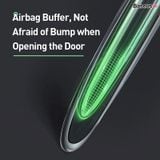  Đệm cao su chống trầy gắn cửa dùng cho xe hơi Baseus Airbag Bumper Strip (bộ 4 cái, Trong suốt) 