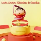  Mô Hình Trang Trí Tích Hợp Khuếch Tán Hương Thơm ROCK Crayon Shinchan Solar-Powered (Xoay 360°) 