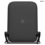  Đế sạc nhanh không dây Baseus Rib 15W cho iPhone/Samsung/ Xiaomi/ Oppo (Horizontal and Vertical Holder Wireless Quick Charger ) 