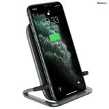  Đế sạc nhanh không dây Baseus Rib 15W cho iPhone/Samsung/ Xiaomi/ Oppo (Horizontal and Vertical Holder Wireless Quick Charger ) 