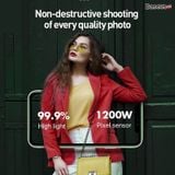  Bộ ốp viền kim loại tích hợp cường lực chống trầy Camera Baseus Alloy Protection Ring Lens Film dùng cho iPhone 11/iP 11 Pro/ Pro Max 