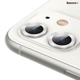  Bộ ốp viền kim loại tích hợp cường lực chống trầy Camera Baseus Alloy Protection Ring Lens Film dùng cho iPhone 11/iP 11 Pro/ Pro Max 