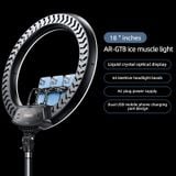  Đèn Livestream RTAKO AR-GTB01 Ring Light (18/22 inches, Ring Light with 3 Phone Holders) 