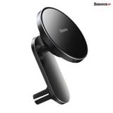  Đế giữ điện thoại tích hợp nam châm và Sạc không dây dùng trên xe ô tô Baseus Big Energy Car Mount Wireless Charger (15W, Magsafe Wireless Quick Charger and Holder for Car) 