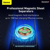  Đế giữ điện thoại tích hợp nam châm và Sạc không dây dùng trên xe ô tô Baseus Big Energy Car Mount Wireless Charger (15W, Magsafe Wireless Quick Charger and Holder for Car) 