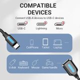  USB OTG Type-C Male to A Female VENTION CCSBB (0.15m) 