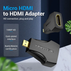  Đầu Chuyển Micro HDMI to HDMI 1080p VENTION AIT (1080p@60Hz, Male to Female) 