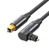  Dây cáp audio quang 90 độ chất lượng cao VENTION BKDBH (2M, Optical Fiber Braided Audio) 