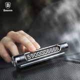  Bảng số điện thoại Baseus Metal Parking Card LV122 dùng cho xe hơi ( Nam châm, hợp kim nhôm cao cấp) 