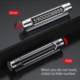  Bảng số điện thoại Baseus Metal Parking Card LV122 dùng cho xe hơi ( Nam châm, hợp kim nhôm cao cấp) 