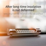  Bảng số điện thoại Baseus Metal Parking Card LV122 dùng cho xe hơi ( Nam châm, hợp kim nhôm cao cấp) 