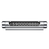  Bảng số điện thoại Baseus Metal Parking Card LV122 dùng cho xe hơi ( Nam châm, hợp kim nhôm cao cấp) 