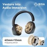  Tai Nghe Chụp Tai Không Dây Baseus Bowie H1 Pro ANC (Bluetooth v5.3, Hi-Res Audio, 80H,-48dB Noise-Cancellation, LHDC) 