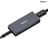  Đầu chuyển Type C sang Audio AUX 3.5mm  Type C Baseus L57 hỗ trợ sạc nhanh (18W, PD Quick charge) 
