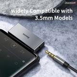  Đầu chuyển Type C sang Audio AUX 3.5mm  Type C Baseus L57 hỗ trợ sạc nhanh (18W, PD Quick charge) 