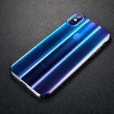  Ốp lưng trong suốt chuyển màu Baseus Aurora Case cho iPhone X (Luxury Gradient Hard Plastic Case) 