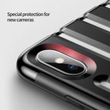  Ốp lưng tản nhiệt, chống sốc Baseus Cycling Helmet Case Cho iPhone XS/ XR/ XS Max (Soft Silicone + Hard PC Hybrid) 