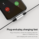  Bộ chia cổng Lightning 1 thành 2 có hỗ trợ đàm thoại Baseus L46 cho iPhone/ iPad ( Charging/Music Adapter For Lightning) 