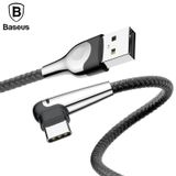  Cáp sạc nhanh và truyền dữ liệu siêu bền Baseus Sharp Bird Type C cho Game thủ (Quick charge 3.0, Metal MVP Elbow Mobile Game Cable) 