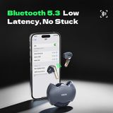  Tai Nghe Bluetooth TWS ROCK Rotating (Bluetooth v5.3, 6H, Hi-Fi Stereo) 