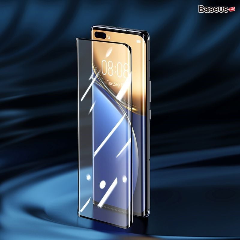  Baseus 0.25mm Full Screen Curved Surface Full Rubber Tempered Glass Film for HONOR Magic3/Pro/Pro+ 