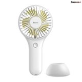  Quạt mini cầm tay pin sạc Baseus Bingo Fan ( 3 Level , Rechargeable Mini USB Hand and Desktop Fan) 