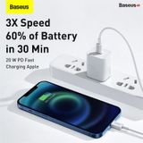  Cáp sạc nhanh siêu bền C to Lightning Baseus Superior Series PD 20W cho iPhone 12/11 Series (Type C to Lightning PD 20W/18W Fast charge & 480Mbps Data, TPE Cable) 