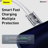  Cáp sạc nhanh siêu bền C to Lightning Baseus Superior Series PD 20W cho iPhone 12/11 Series (Type C to Lightning PD 20W/18W Fast charge  480Mbps Data, TPE Cable) 