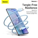  Cáp Sạc Nhanh USB sang Type C 100W Baseus Jelly Liquid Silica Gel Fast Charging Data Cable 