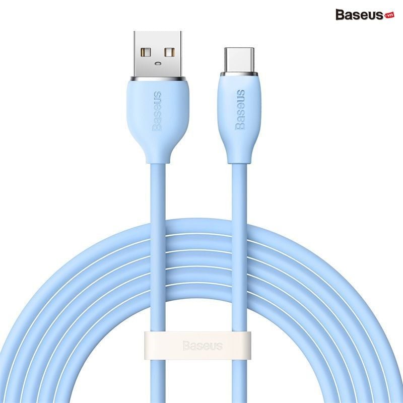  Cáp Sạc Nhanh USB sang Type C 100W Baseus Jelly Liquid Silica Gel Fast Charging Data Cable 