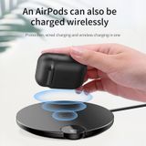  Bao Silicone bảo vệ tích hợp sạc không dây Baseus Wireless Charger dùng cho tai nghe Apple Airpods (Qi Wireless Charger Case) 