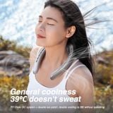  Quạt đeo cổ trang bị sò lạnh RTAKO BP939 Ice-Free Light Wind Ring (4000mAh, 8H) 