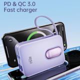  Pin Dự Phòng Kèm Cáp ROCK Y19 Mini Series 20000mAh 22.5W (with Type-C + Lightning Built-in Cable) 