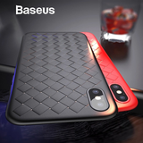  Ốp lưng Silicone dẽo Baseus BV Weaving Case cho iPhone X (Ultra Thin Soft TPU Silicone) 