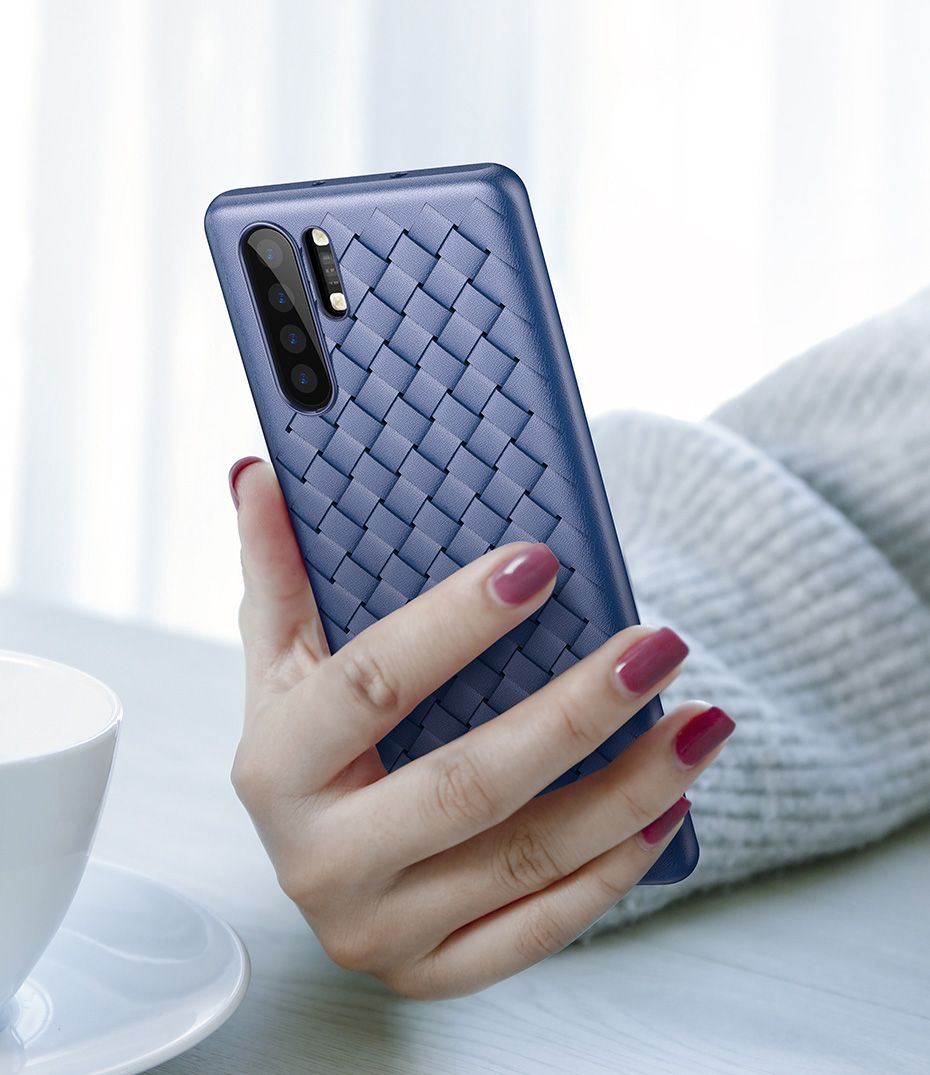  Ốp lưng tản nhiệt, chống trượt tay Baseus BV Weaving Case dành cho dòng HUAWEI P30 