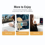  Card âm thanh USB VENTION CDN (USB to 3.5mm, CTIA) 