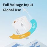  Củ Sạc Nhanh ROCK T86 Sugar Cube Series PD20W Fast Charging 