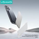  Pin Sạc Dự Phòng Không Dây Siêu Mỏng USAMS CD231 5000mAh 20W (15W Wireless Charging) 