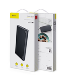  Pin sạc dự phòng siêu mỏng nhẹ Baseus Chocolate Ulra Slim 10,000 mAh cho iPhone/ Smartphone/ Tablet (2A, Dual input Type C/ Micro) 