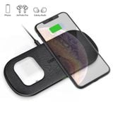  Đế sạc nhanh không dây 2 in 1 Choetech T535-S 5-Coil Dual Wireless Fast Charger 